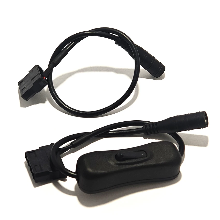 Фото Кабель-переходник DC 5521 на 4-контактный IDE Molex (гнездо) для вентилятора компьютерного корпуса, 5.5x2.1мм №3