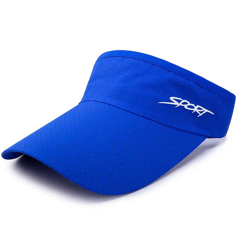 Empty Top Visor hat Sports Caps Men Women Hats New Breathable Sun Visor Hats Summer European Outdoor Casual Unisex Ponytail Hat