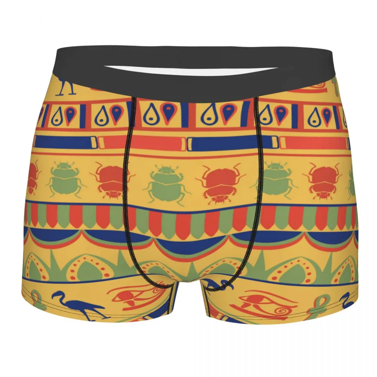 

Men's Panties Egyptian Ornament Male Underpants Man Short Boxer Underwear