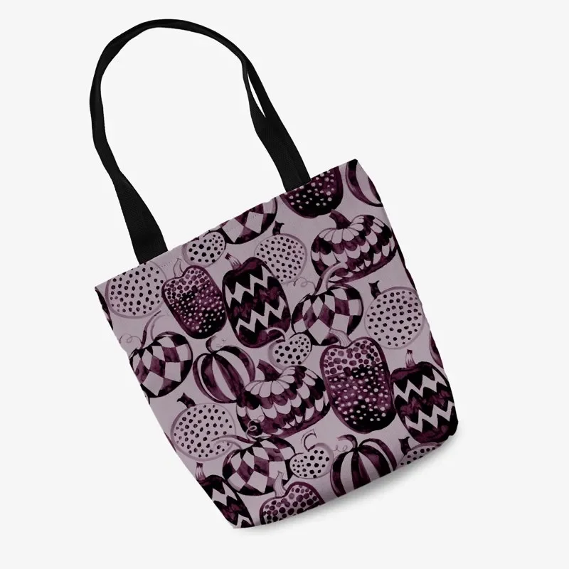 

Delightful Fun Halloween Pumpkins Treat Tote Bag - Novelty Galore