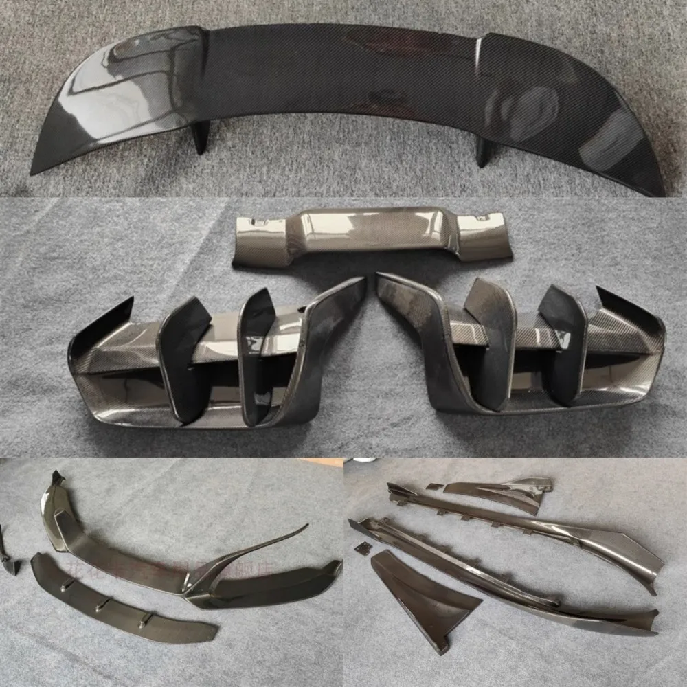 Автомобильная передняя и задняя лопата для губ боковая юбка нож хвостовое крыло