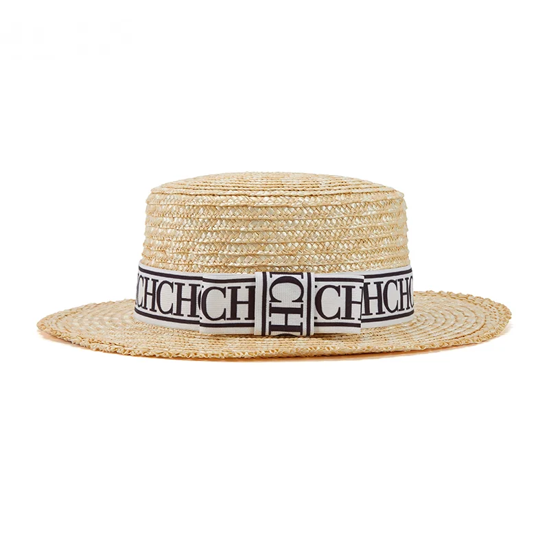 

2023 New Natural Women's Summer Handwoven Straw Hat Holiday Sun Hat Wide Brim Girl Sun Hat Summer Travel Beach Hat