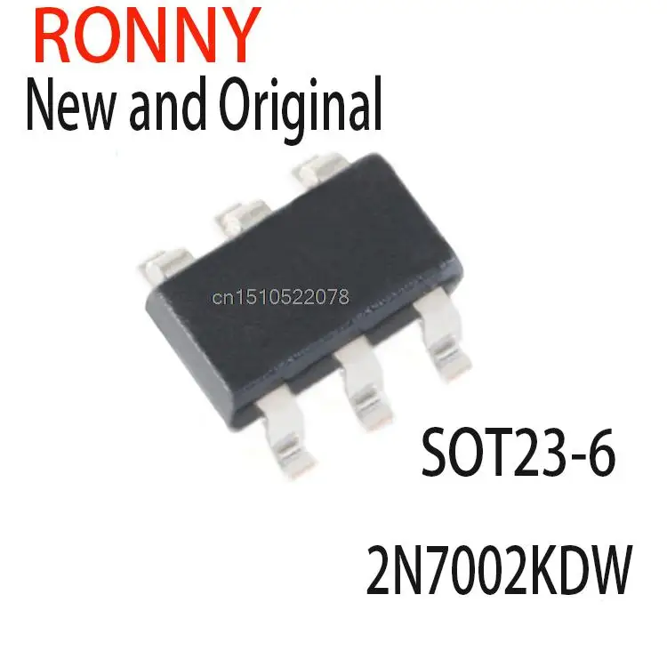 

5-10 шт Новые и оригинальные 2N7002 sot23-6 2N7002KDW