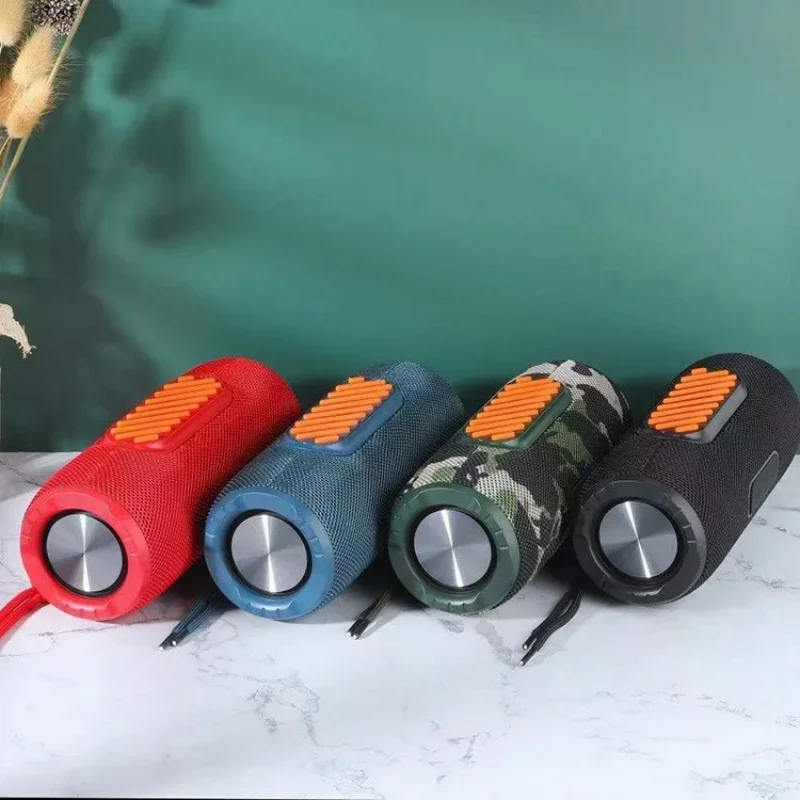Фото Новый TG341 Bluetooth-динамик, креативный подарок, портативный водонепроницаемый портативный динамик с вставкой карт, USB-диск, автомобильный сабвуфер, голосовой вызов №2