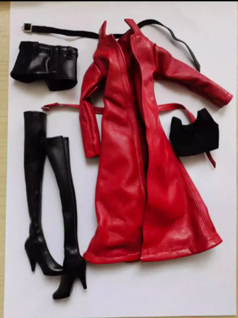 

Phicen пальто шорты сапоги жилет для 1/6 HT PH Женская экшн-фигурка куклы игрушки