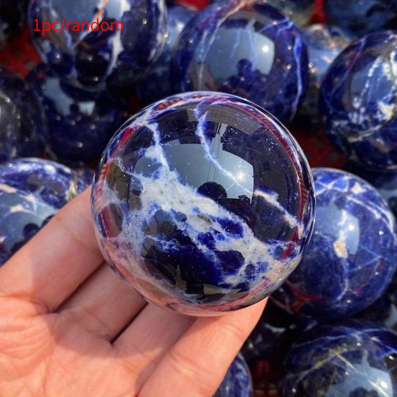 

Полированный содалитовый камень