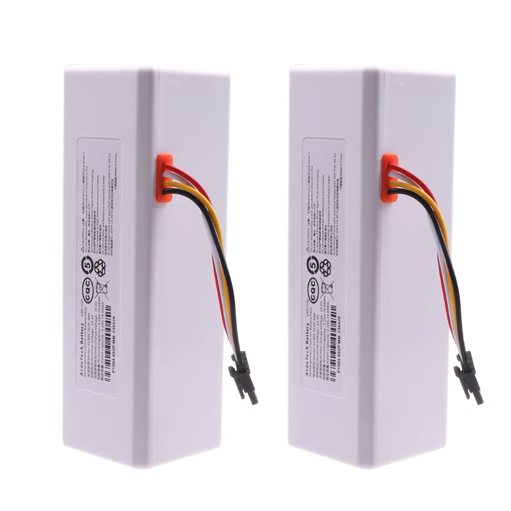 Оригинальный аккумулятор 14 4 В 5200 мАч 12800 для Xiaomi Mijia 1C STYTJ01ZHM робот-пылесос швабра