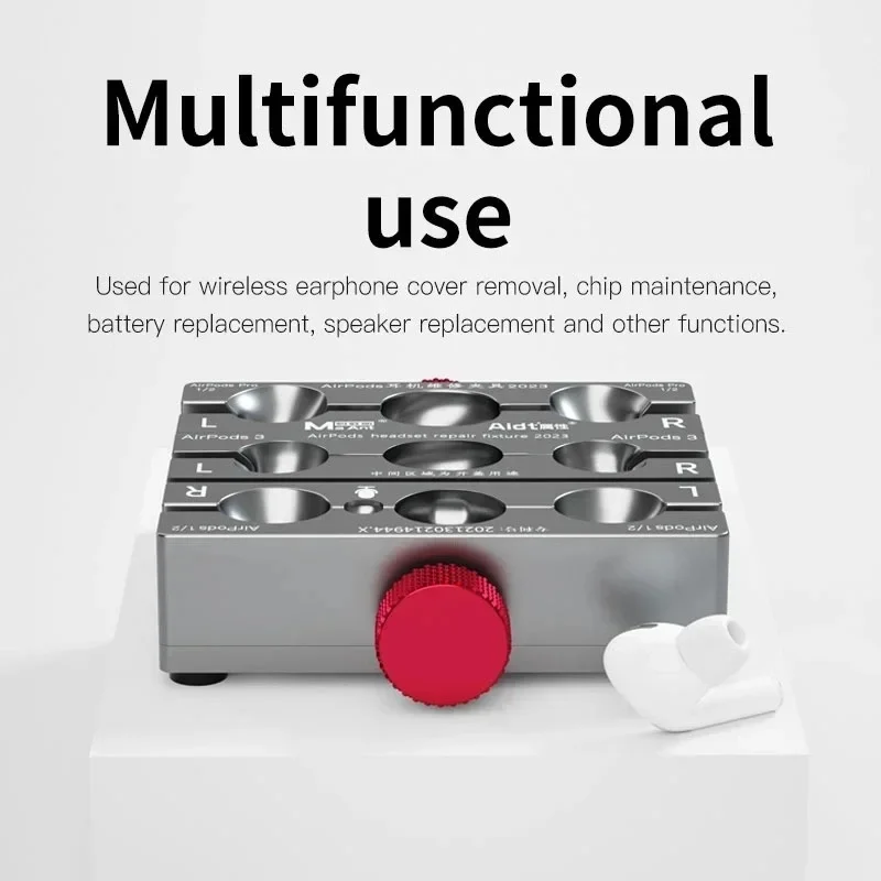 MaAnt P1 вращающаяся гарнитура ремонт открытая крышка приспособление для Air Pods 1 2
