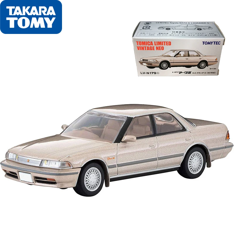 Коллекция автомобилей TOMY TLV LV-N179 Toyota Mark II 3 0 Grande Tomica Limited Vintage Neo Diecast 1/64 |