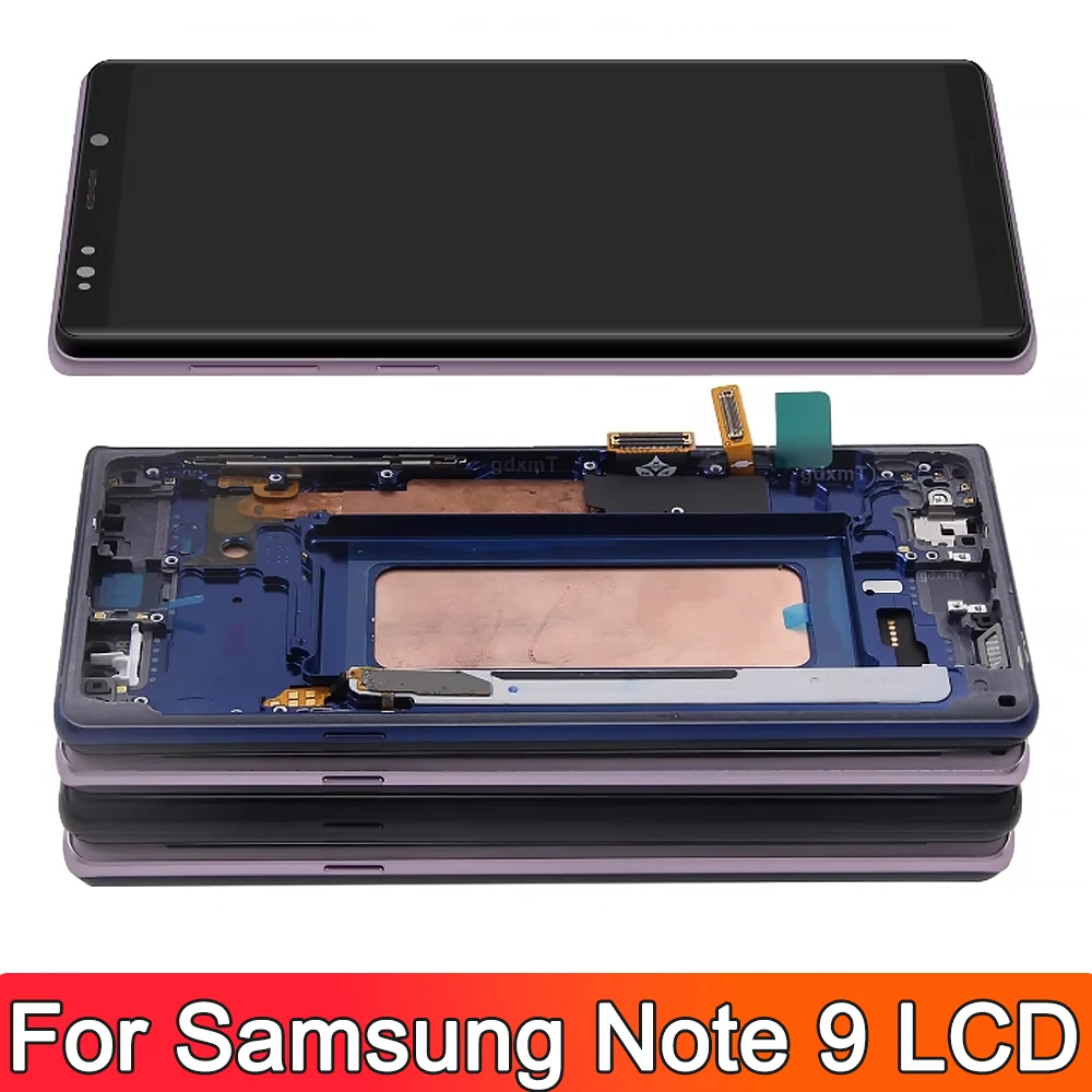 TFT-дисплей для Samsung Note 9 ЖК-дисплей сменный преобразователь сенсорного экрана N960