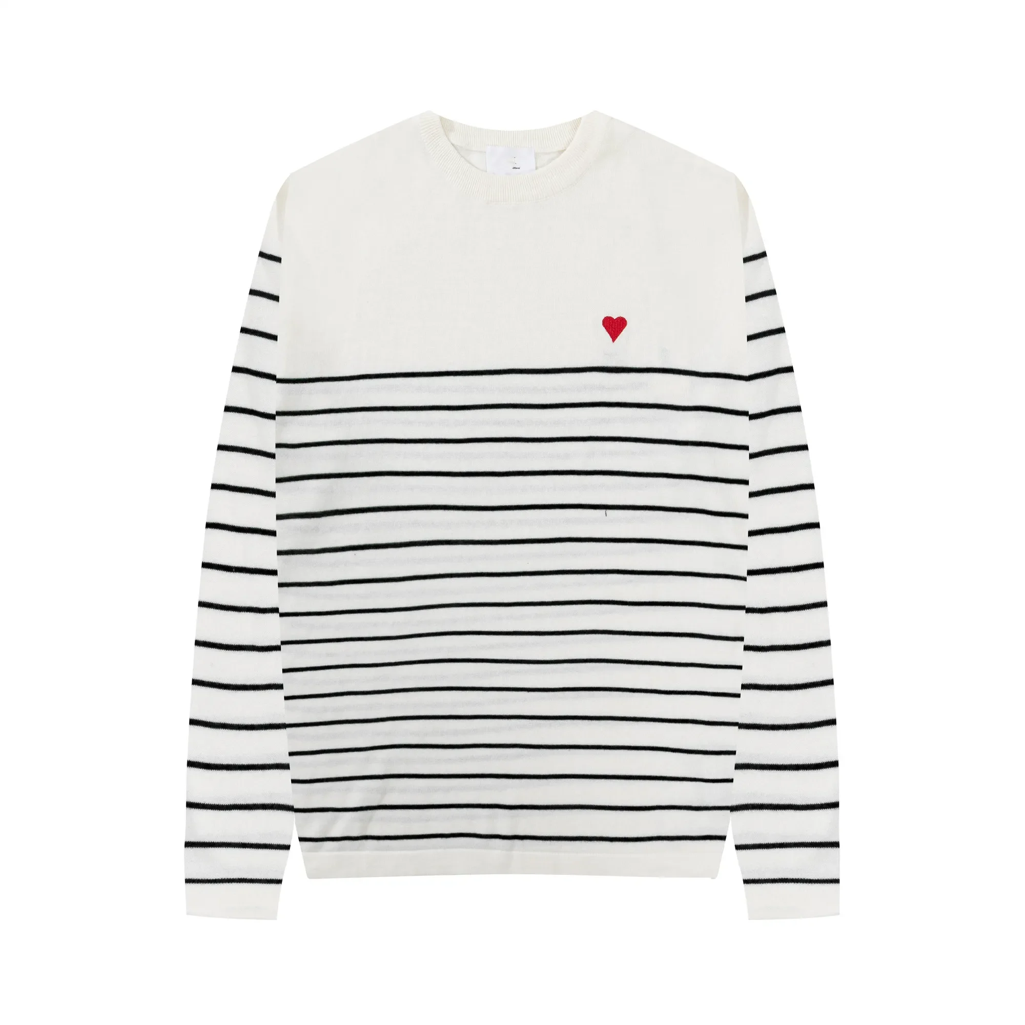 

Autumn/Winter 2023 A Letter Heart Embroidered Pullover Men's Sweatshirt Loose Casual Pullover Women's And Men's Fashion Clothing