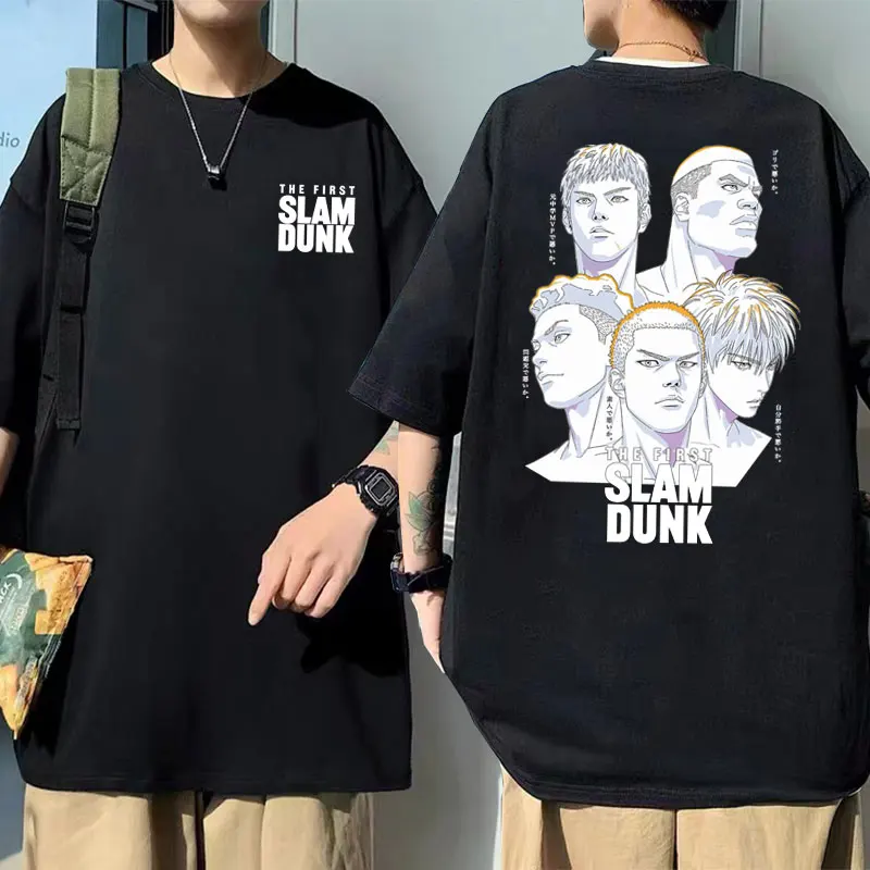 

Basketball Men Anime The First Slam Dunk Tshirt Hisashi Mitsui Ryota Miyagi Kaede Rukawa Sakuragi Hanamichi Akagi Takenori Tees