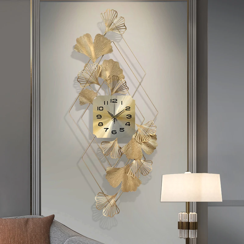 

Luxury Digital Wall Clock Modern Design Bedroom Art Chinese Style Wall Clock Living Room Aesthetic Reloj De Pared Home Decor 50