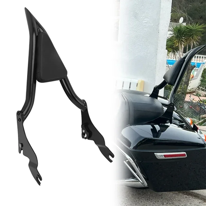 Съемная задняя спинка для пассажирского мотоцикла из искусственной кожи 16 &quotдля