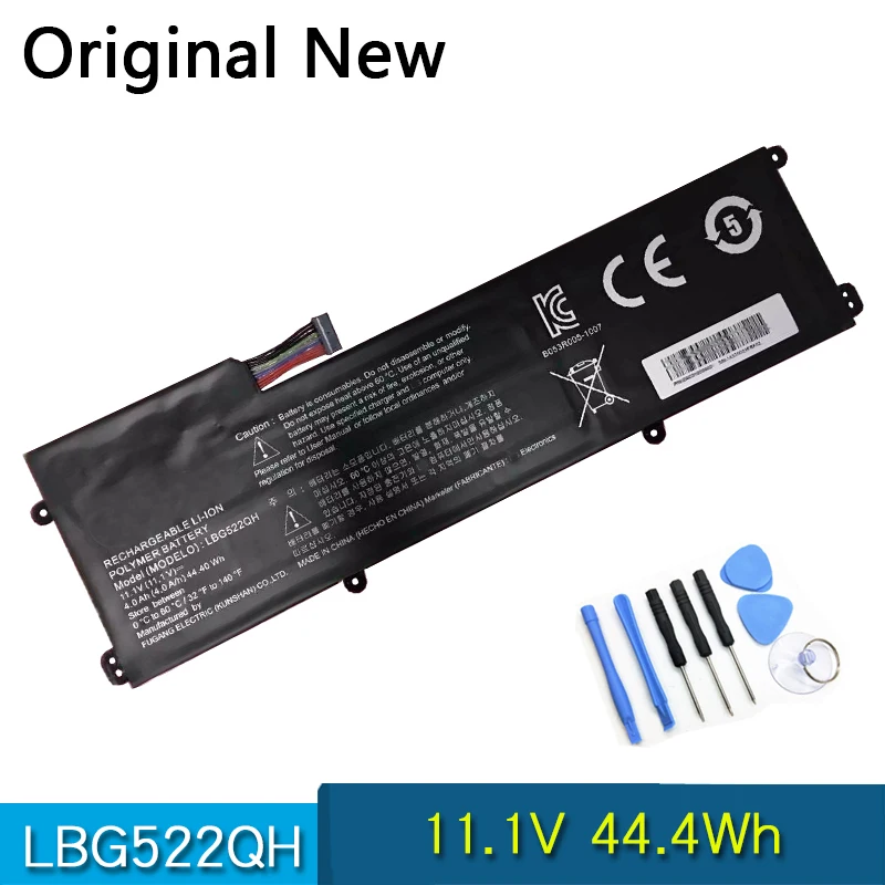 Аккумулятор LBG522QH для ноутбука LG XNOTE Z360 Z360-GH60K дюйма серия Full HD аккумулятор 11 1 В 44 4