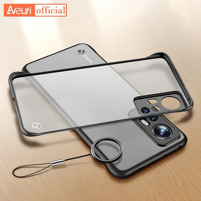Frameless Ring Case For Xiaomi Mi 12S Ultra 12 Pro 12X Poco 