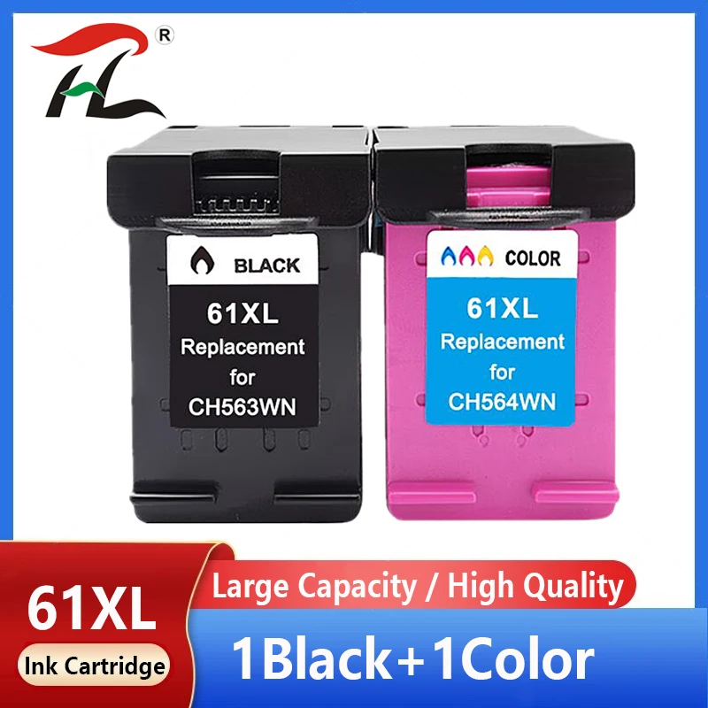 

61XL ink Cartridge for HP61 61 XL For HP61XL Cartridges For HP 1000 1010 1050 1510 2000 2050 2510 3000 3050 Envy 4500