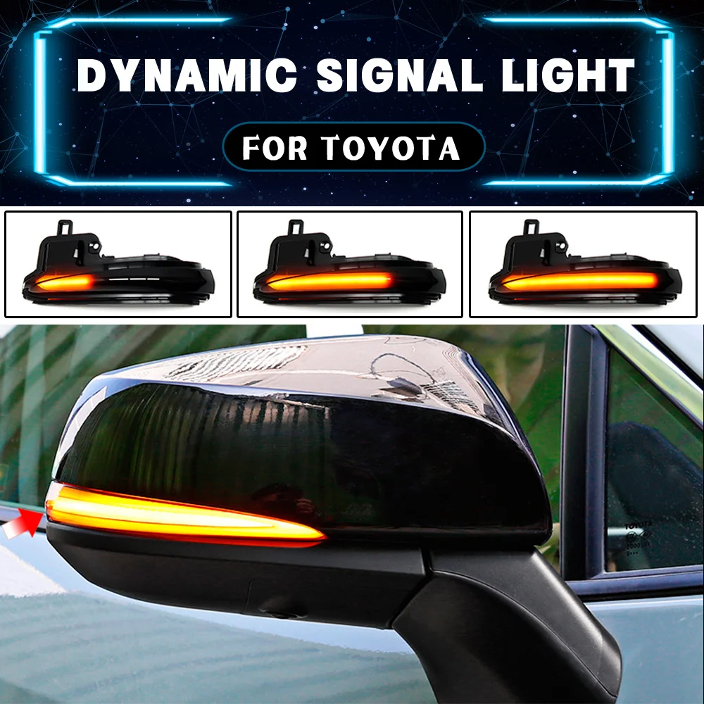 

Dynamic Blinker Turn Signal LED For Toyota Alphard Vellfire Tacoma N300 RAV4 XA50 Highlander XU70 2019 Arrow Light