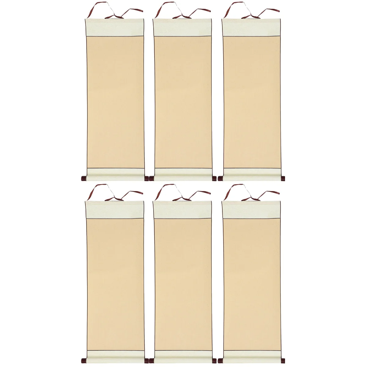 

Asia Vintage Paper Drawing Scrolls Calligraphy Practicing Chinese Painting Xuan