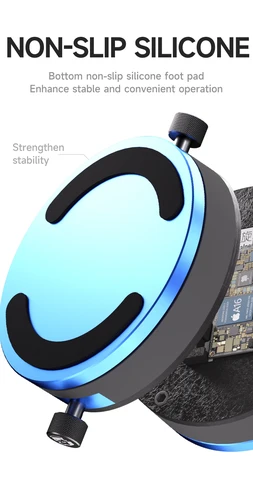 Механик МК1 360° °   Поворотный приспособление для материнской платы, держатель для пайки микросхем печатной платы, зажим для iPhone, инструменты для ремонта электроники