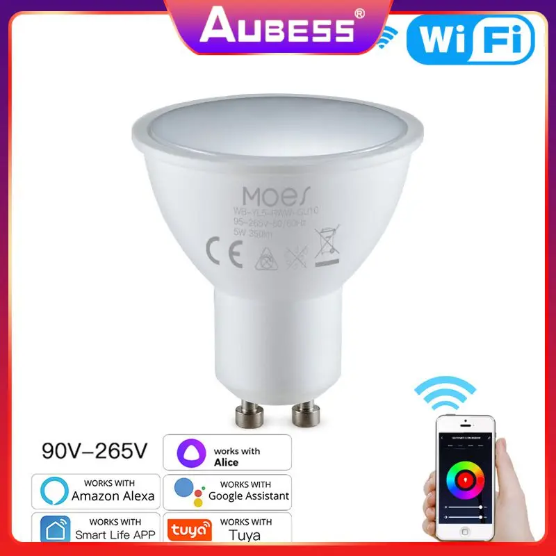 

Smart Life Spotlights Diy Color Tuya Smart Led Lamps Wifi 5w Saving Energy Work With Alexa Google Home Alice Smart Home Timer