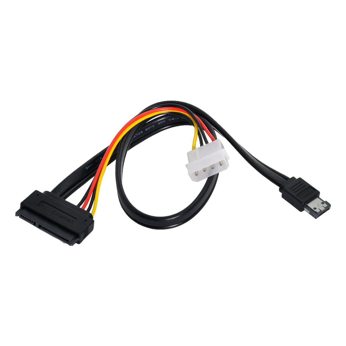 

CYDZ Power eSATA Combo to SATA 22Pin IDE 5V 12V for 3 5" 2 5" Hard Disk Cable 50cm