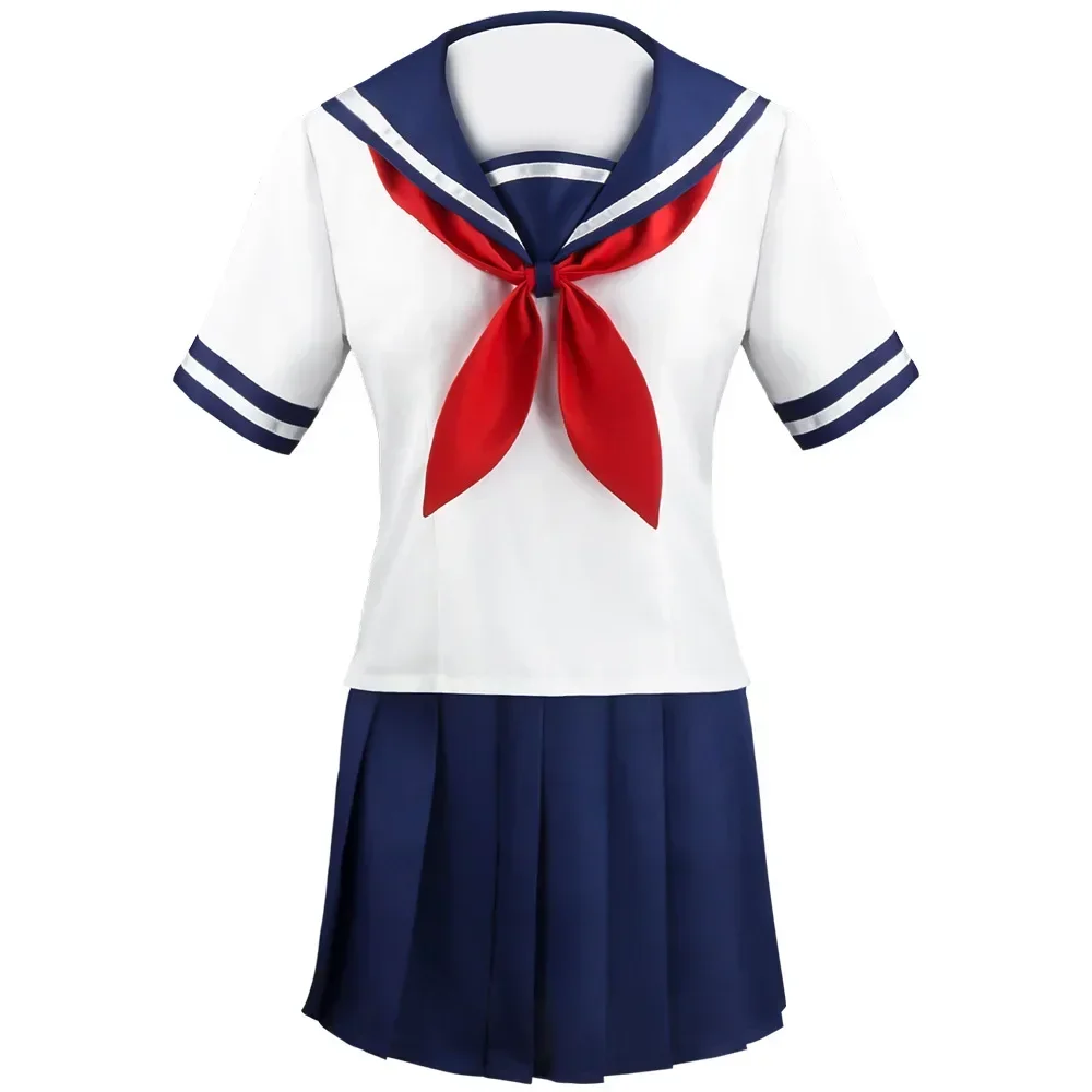 Фото Новый костюм для косплея Аяно Айши из Yandere Simulator 2026 года, японская школьная форма моряка. №1