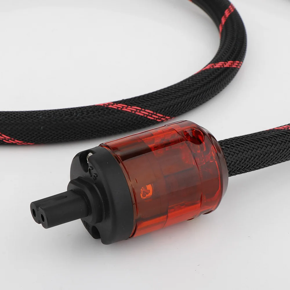 Музыкальный звук 5N OFC бескислородный медный кабель питания переменного тока