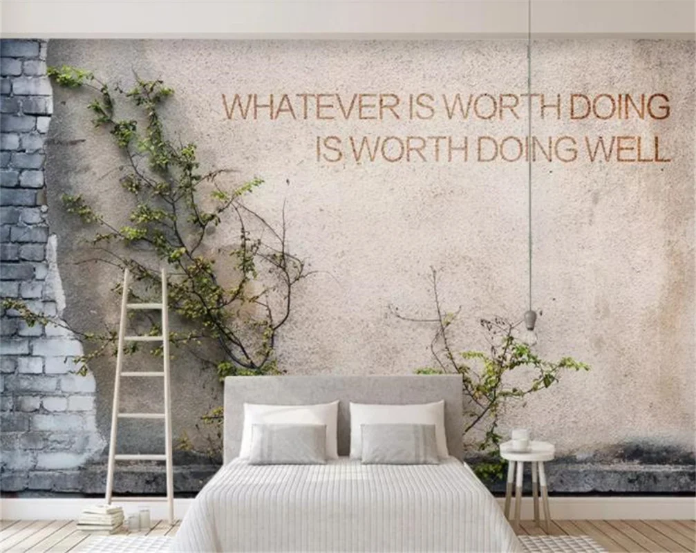 

3D Printing Wallpaper Murals Brief Wall Murals For Living Room Bedroom Home Decor Modern TV Backdrop Wall Murals