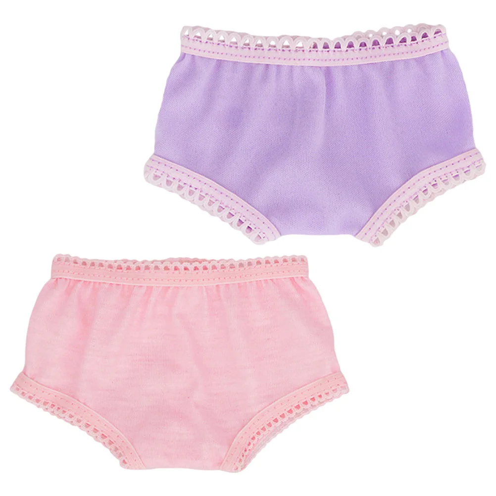 

2pcs Toy Decorative Underpants Dressing Accessories