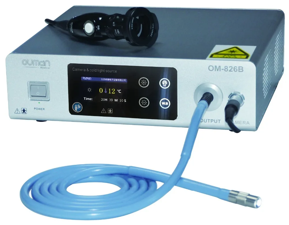 

Medical ENT Endoscope Camera with Built-in LED Cold Light Source