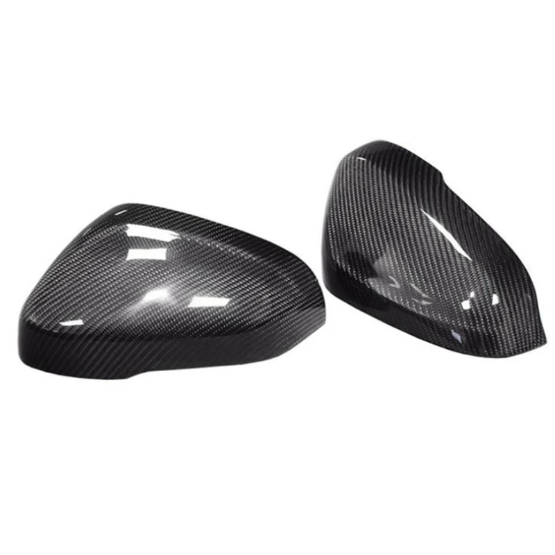 

Car Carbon Fiber Mirror Cover Shell Case Reversing Mirror Housing Cap for Volvo S60 V60 V40 S80 2011-19 Accessories