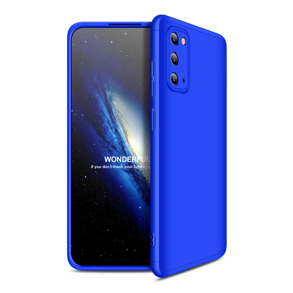 Samsung S20 360 Броня полная защита Матовый Жесткий чехол для Galaxy FE Note 20 Plus ультра