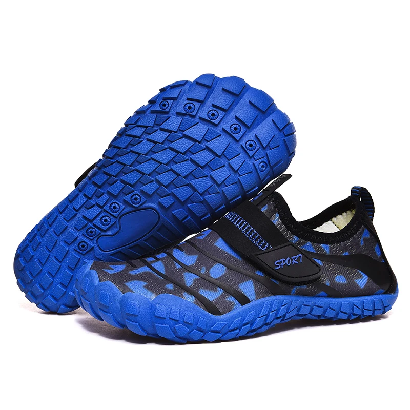 Children's Beach Wading Shoes Quick Drying Water Sports Shoes Drainage Barefoot Water Shoes Children's Swimming Diving Fishing