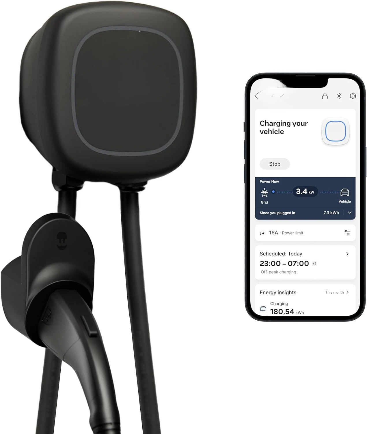 Умное зарядное устройство для электромобилей Pulsar Plus Level 2 — 40 А ультракомпактный