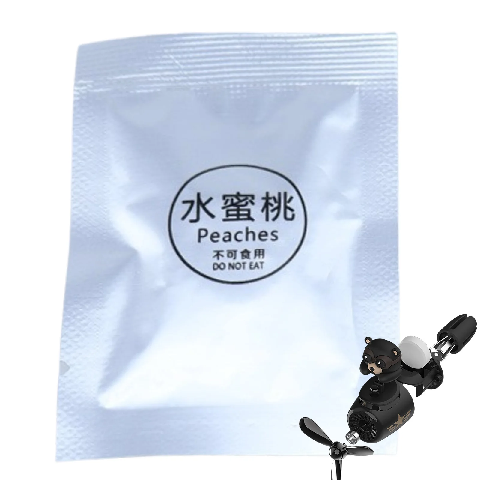 

6 Pack Car Air Freshener Refills Automotive Air Outlet Air Freshener Long Lasting Air Freshener For Car Peach Green Tea Lavender