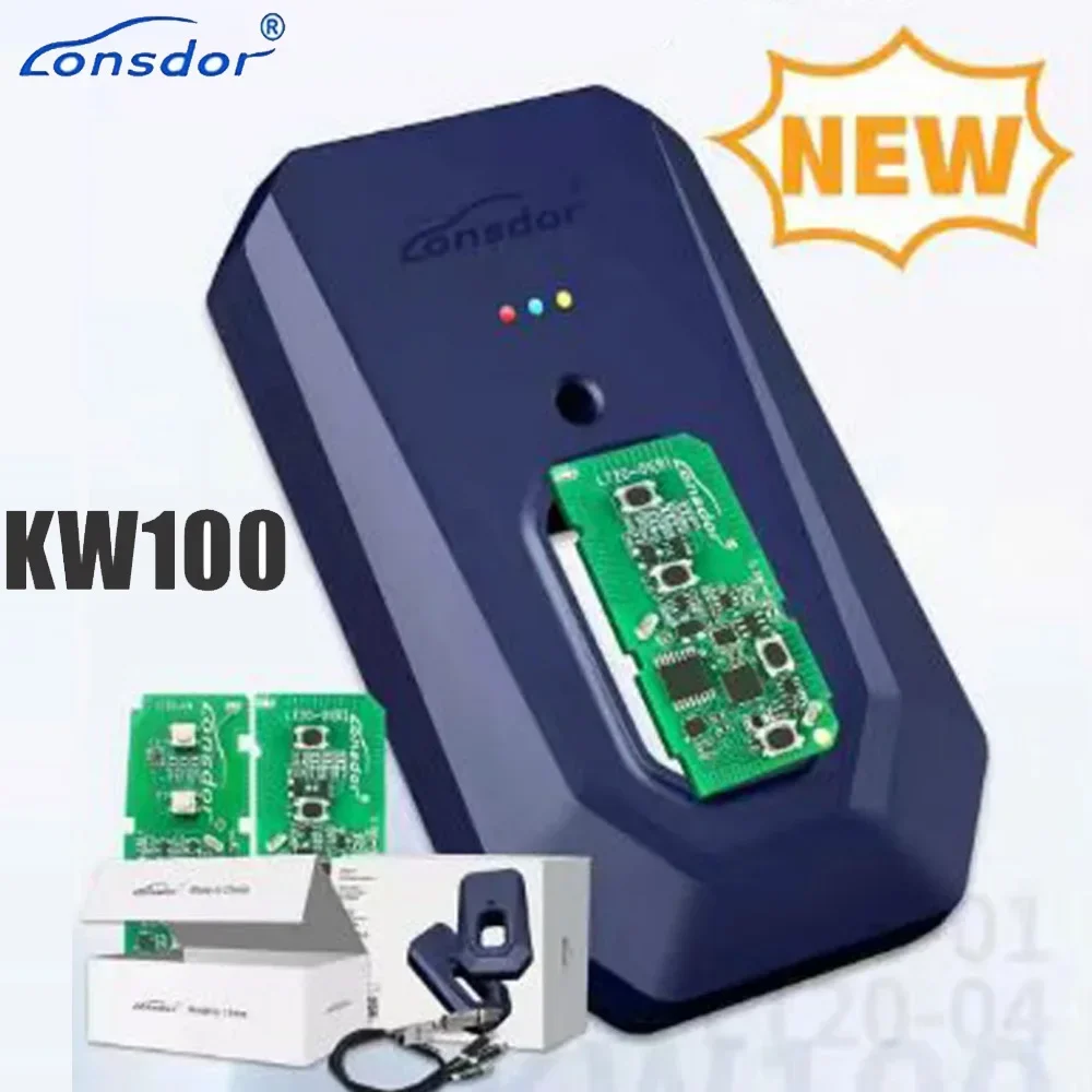 Умный генератор ключей Lonsdor KW100 совместим с печатной платой для серии LT20 со всеми