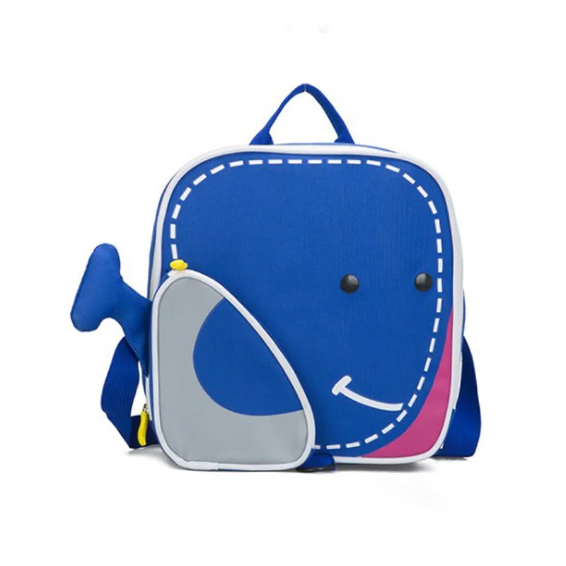 Children's Cartoon Backpacks Kids Cute Animal Canvas Bag Boy Girl School Travel Hiking Park Picnic Outdoor Waterproof Backpacks
