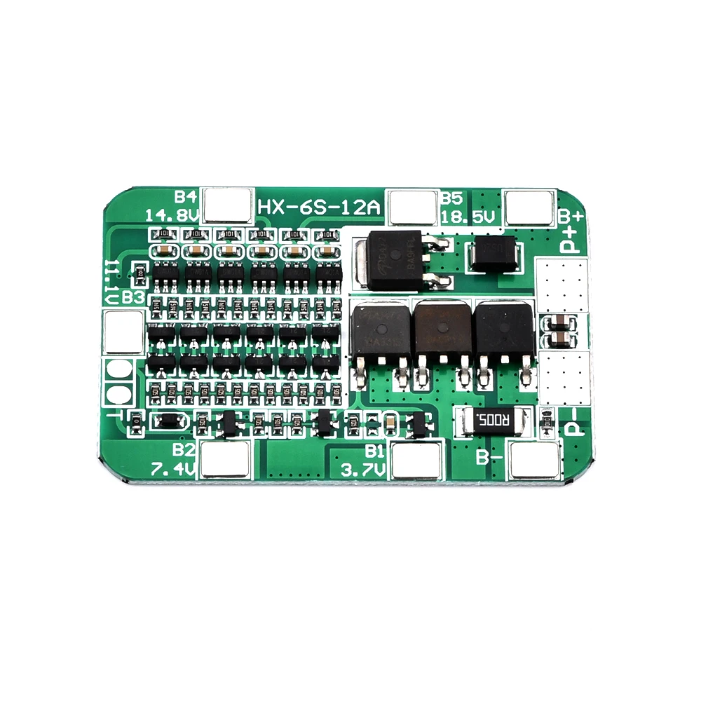 

1S 2 3S 4S 6S 3A 20A 30A литий-ионный Батарея 18650 Зарядное устройство PCB плата защиты BMS для буровыми двигателями липоэлементный модуль