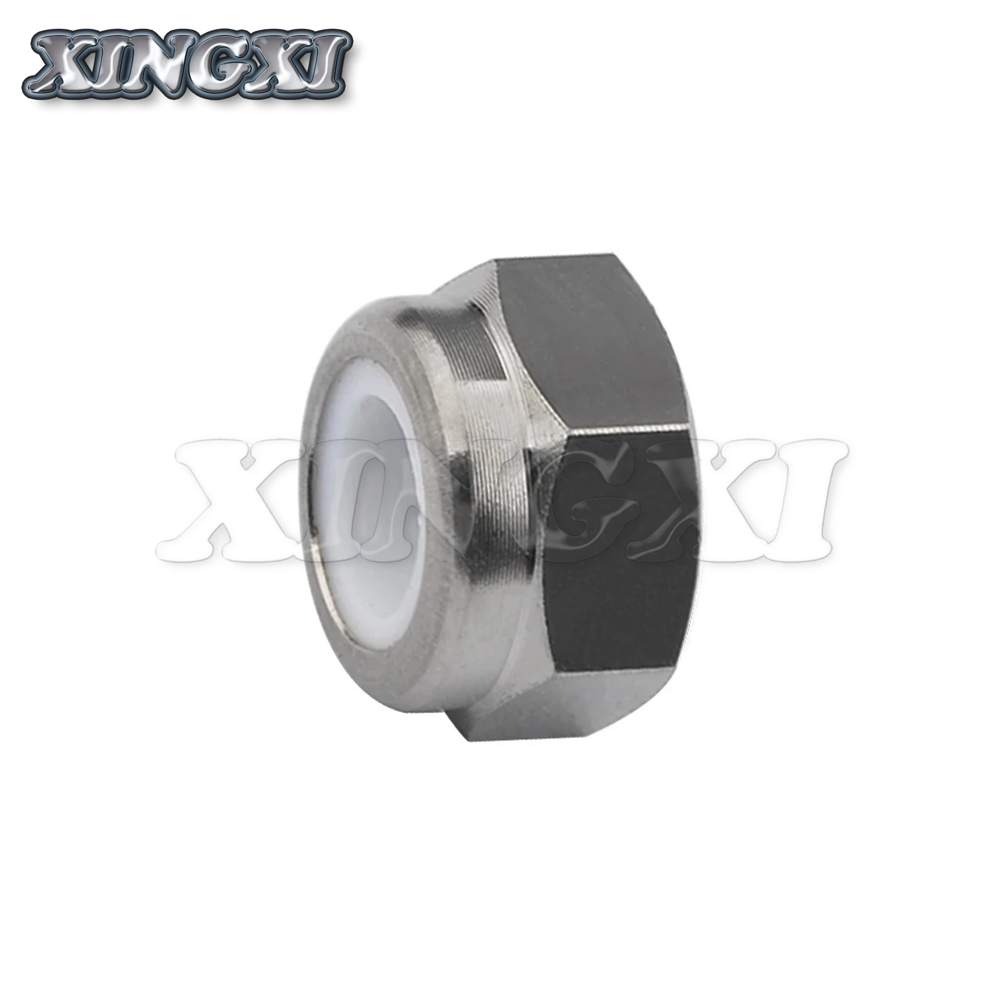 Xingxi M4 M5 M6 M8 титановая гайка нейлоновый замок шестигранные гайки для велосипеда