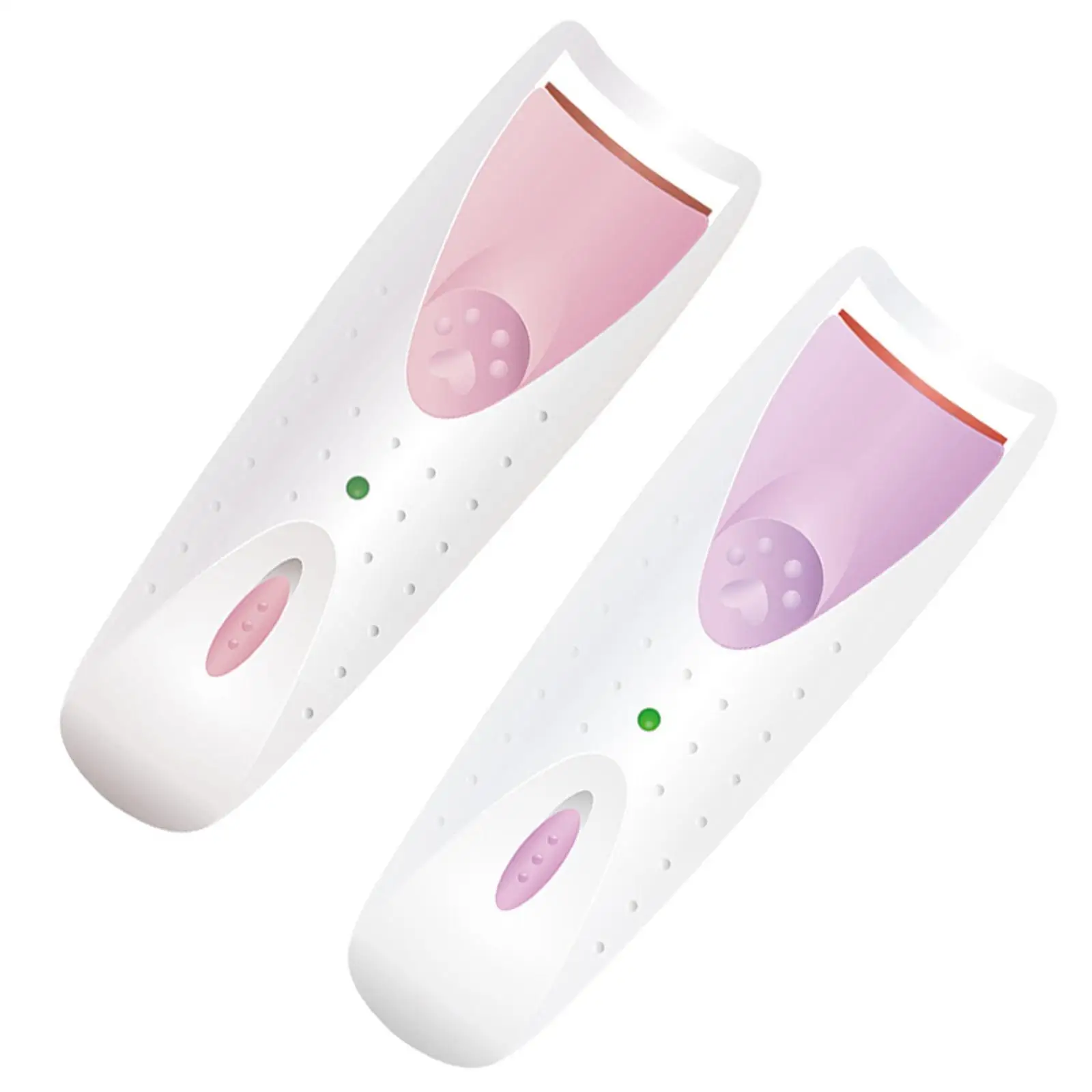 

Heated Eyelash Curler Intelligent Temperature Control Quick Heating Naturally Battery Operated Eyelash Styling Tool Long Lasting