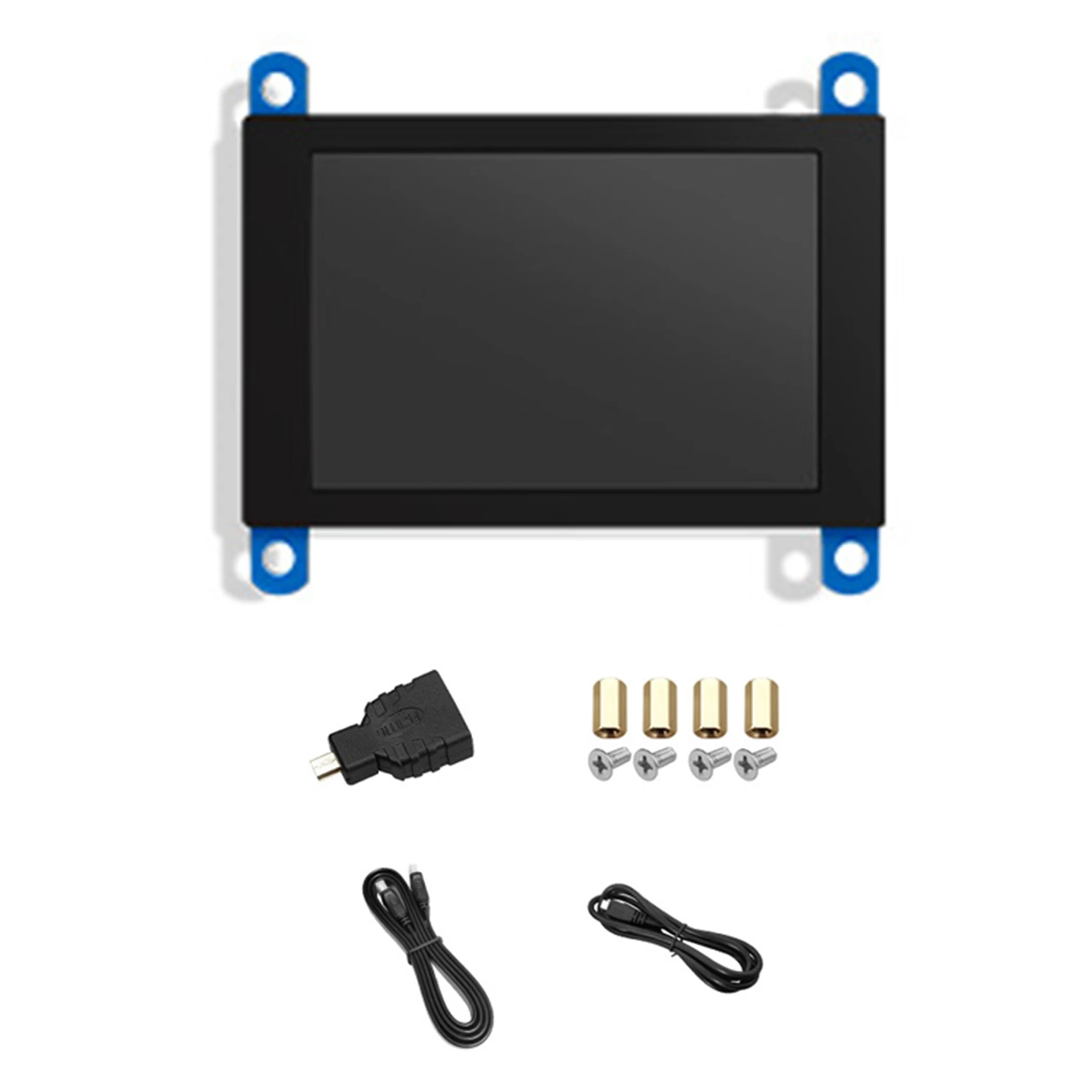 

3.5 Inch LCD Display HDMI-Compatible Independent Playback LCD Module with Touch Screen for Raspberry Pi