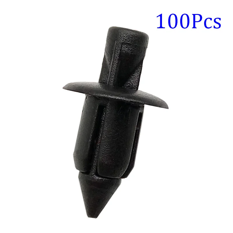 

100pcs Car Bike Motorcycle Fairing Rivet Setting Panel Fastener Clips 6mm Hole Push Clips Rivets Retainer For Honda Suzukl Honda