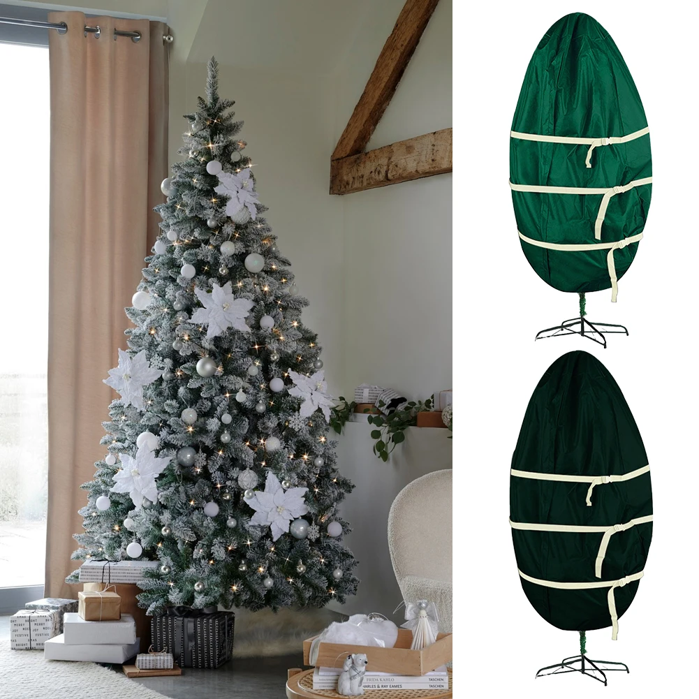 Решение для хранения рождественской елки собранных деревьев до 9 футов вмещает