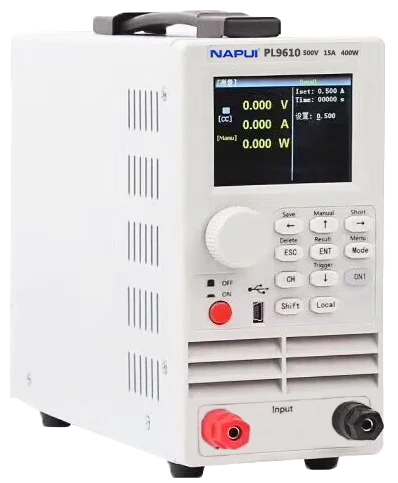 

PL9610 0-40A 400W Factory Deirct selling CE approved Professional Programmable 400w dc electronic load