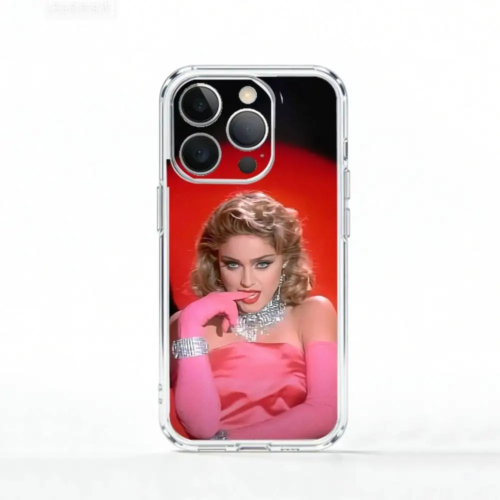 Фото Чехол для телефона Pop Queen M-Madonna Confessions II для iPhone 17 16 15 14 13 12 11 Mini Pro Max Plus, прозрачный №5