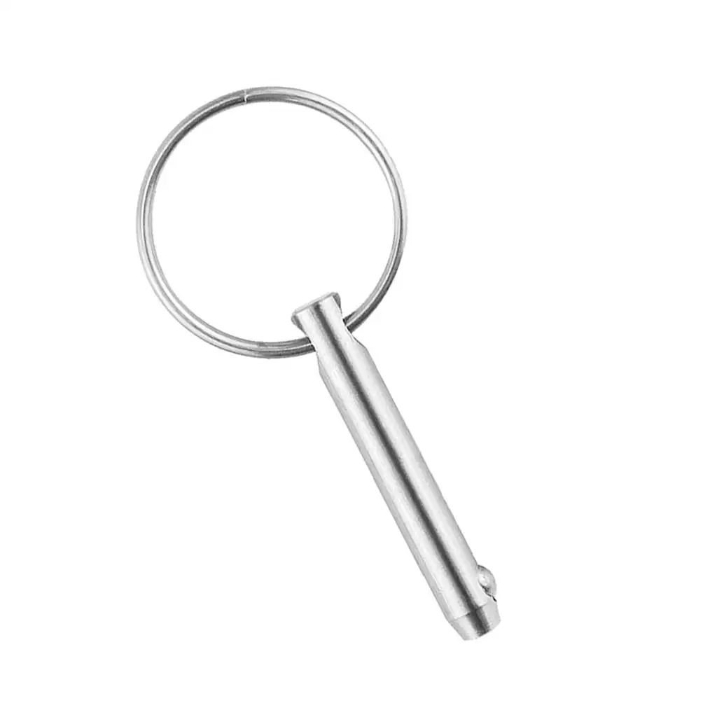 

2x Stainless Steel 316 Quick Release 51mm Pin Bimini Boat Pin Detent