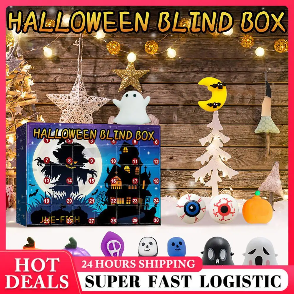

Decompression Blind Box Toys Planetary Plate Creative Fun Blind Box Gift Home Decoration Countdown Calendar Blind Box Halloween
