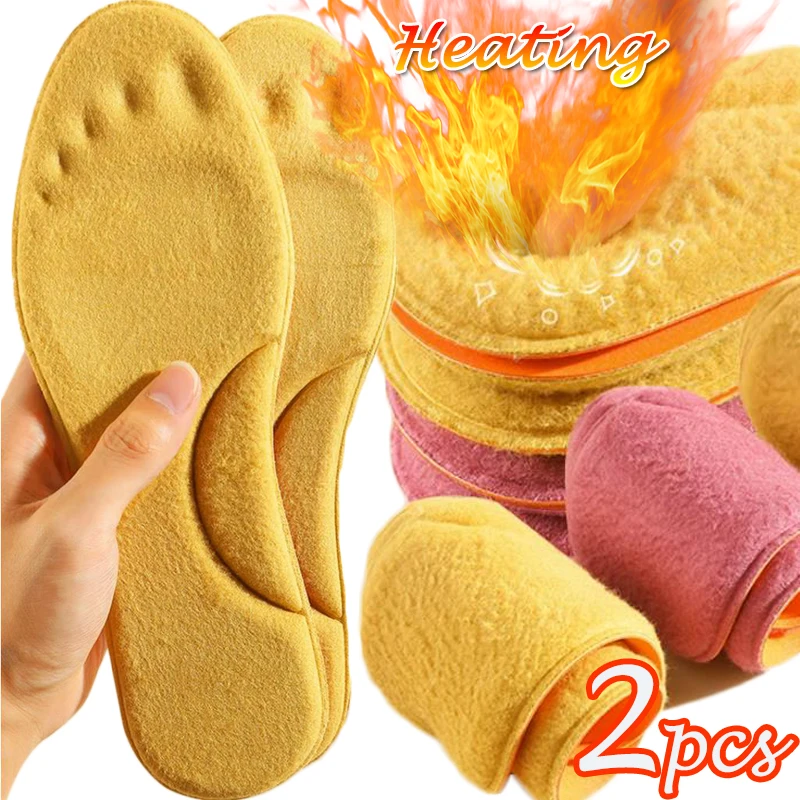 

Self-heated Insoles Foot Massage Thermal Thicken Insole Memory Foam Shoe Pads Winter Warm Men Women Sports Shoes Pad Accessories