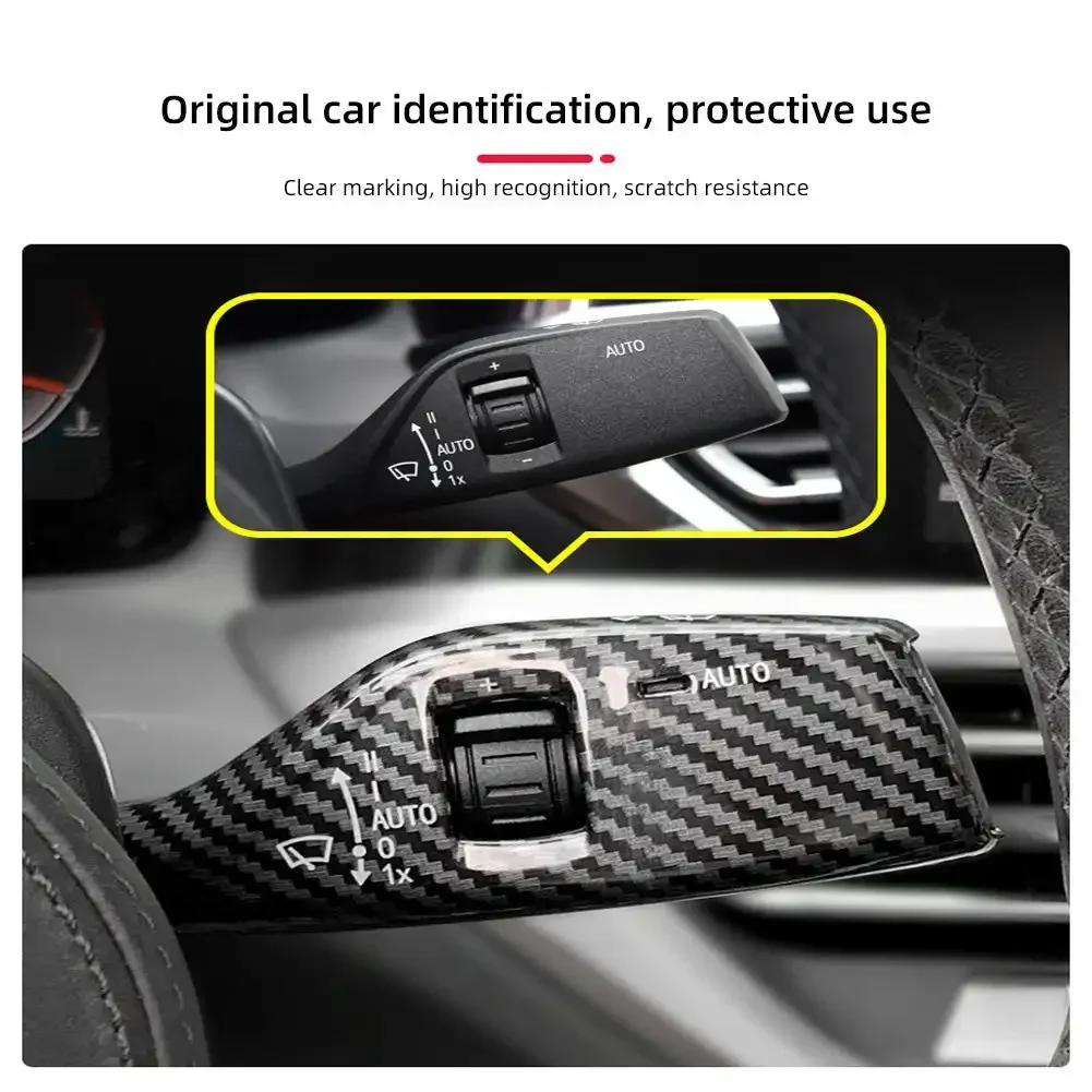 2 шт. накладка переключателя стеклоочистителя на рулевом колесе для BMW 1 3 4 5 7 серии